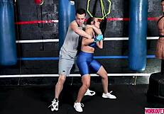 Lilly Hall Horny For A Real Gym Partner