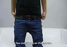 Czech gay casting features roman 4248 sucking and fucking