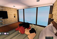 Roblox Meru The Succubus Blowjob And Cowgirl Riding