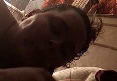 She gets her wet pussy pounded by a monster cock.