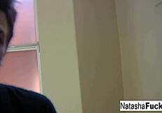 i, natasha, enjoy my alone time with big tits and pussy exposed