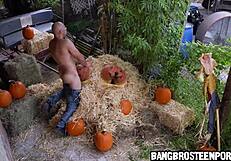 hey, i'm fucking two big pumpkin asses