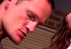 Slender Girl Gulps Boyfriend's Cum After Asshole Pounding