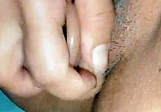 Latina Uses First Toy for Intense Masturbation Orgasm