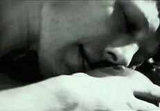 vintage roommates explore each other's hairy bodies in the dorm.