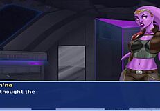 Star wars cosplay bang with alien girls and sith