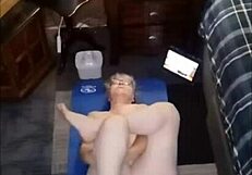 Morning yoga with hot mature momma vee