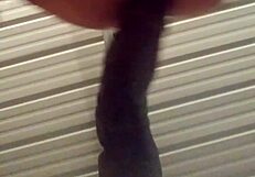 Can you handle this shemale's squirting BBC assgasm?