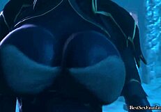 Can You Handle This Big Tits 3D Milf Riding a Huge Cock?