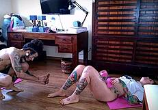 look how sweaty my big ass gets when i train, it's so kinky