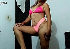 Latina blonde is very hot and sexy