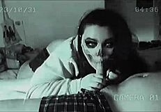 spooky halloween compilation with flashing lights warning