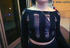 Raven Vice, Super Hot White Slut, Gets Seduced by Old Man at Golden Gate Casino in Las Vegas