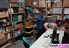 Burglar Gets Punished With Blowjob