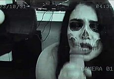 spooky halloween compilation with flashing lights warning