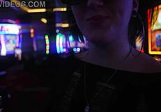 Raven Vice, Super Hot White Slut, Gets Seduced by Old Man at Golden Gate Casino in Las Vegas