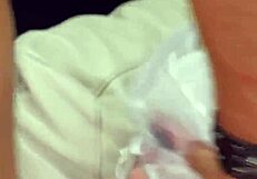 horny nympho undergoes bizarre anal therapy in assylum with assfucking and ass licking