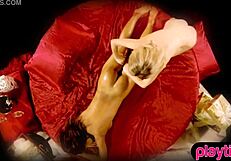 three blonde teen lesbians showing how to eat pussy and ass