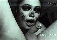 spooky halloween compilation with flashing lights warning