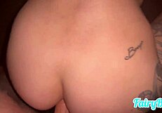 You can watch this amateur girl having a nice clothed strip tease and face sitting as well as getting her holes filled with a big cock and a dildo