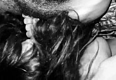 Shemale Noir Dominates with Monster Black Cock