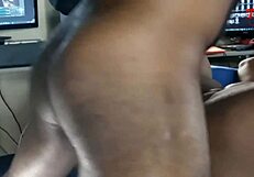 Real Homemade Black Ass Hides a Naughty Secret