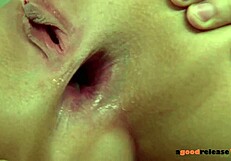 kinky blonde chelsey lanette rides for anal creampie