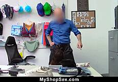 mall security catches teen breaking into store