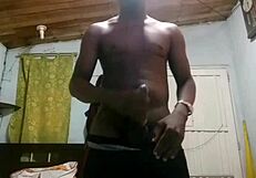 henry, an amateur, whispers, 'i'm masturbating alone in my room, stroking my cock slowly.'