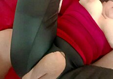 I am having sex with my spouse’s best friend and she is putting on leggings. Much to my satisfaction her vagina is huge, it is always a pleasure to satisfy her down there