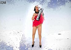 Christmas Helper Santa's Little Secret in Retro Stockings - Merry XXXmas 2023 Vibes Await You.