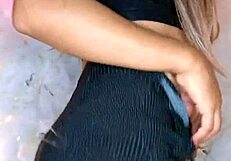 Hermosa Travesti Touching Polla