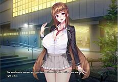 In the picture booth, the black anime girl gets fucked hard