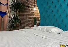 Nancy Ace Teases Cock Nicely in Her Bedroom Scene