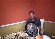 asian photomodel gets caught cheating with blowjob and handjob in threesome