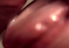 Feeling the passion as she gives blowjob in doggy, then missionary with creampie.