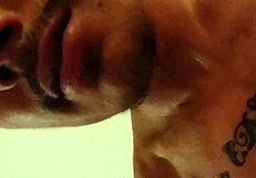 The sexy wife takes her husband's big dick in her mouth and pussy.