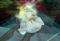 Muscular Bodybuilder Performs Erotic Show