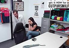 I Caught Sheena Ryder, That Brunette Milf, Stealing From Me!