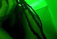 Sexy Stepmom Touches Herself On Bed