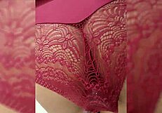 Fucking My Dildo in Public Area