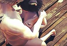 Japanese anime game includes graphic sexual relations with animated character