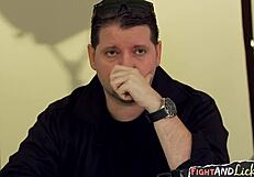 These hot talents show lesbos wrestling pussy