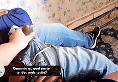 Brotheragem Com Amigo Hétero Parte 1 - Veio Aqui Em Casa Pra Fumar Mas Ficava Pegando No Volume Na Calça Logo Aproveitei E Mamei Com Vontade E Depois Ele Fodeu O Gordinho