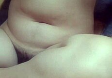 Asian babe vibrates pussy to intense wetness