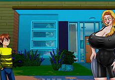 Young guy finally gets lucky with MILF