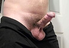 look at this throbbing cock leaking precum
