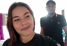 My partner surprises me at a spa for my birthday. I end up banging the masseur!