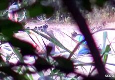 Spanner Können Uns Sehen - Deutsche Milf Lou in Dreier Am Strand