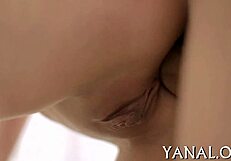 active russian playgirl enjoys anal blowjob bent over doggystyle ass pussy tight amateurs